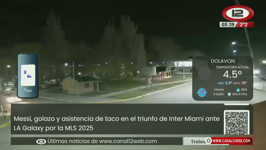 Watch Canal 12 Puerto Madryn